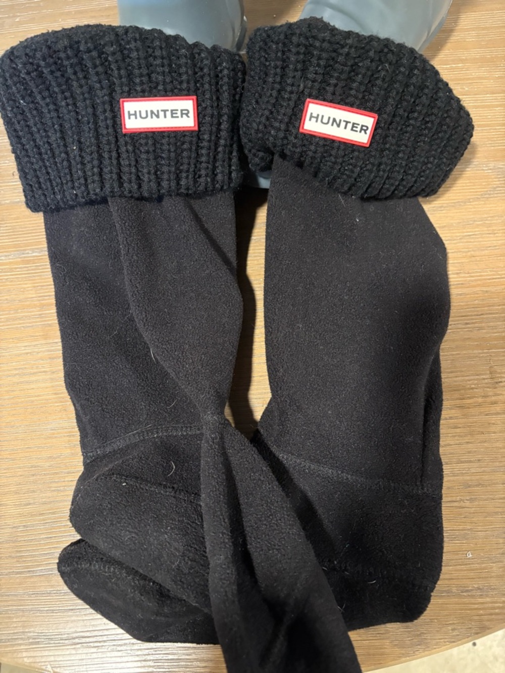 Hunter Tall Rain Boots with Hunter Inserts - Picture 4 of 4